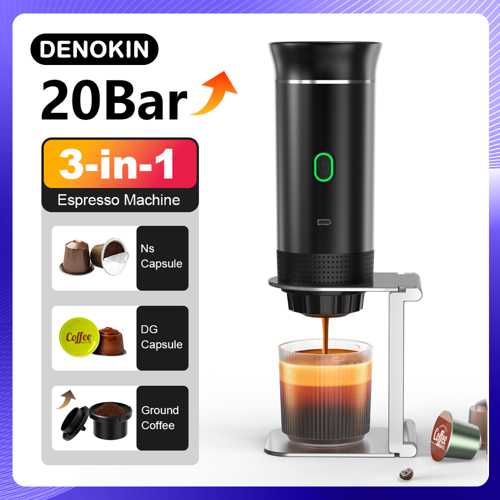 Coffee Equipment At Home - Wireless Electric Portable Espresso Coffee Machine