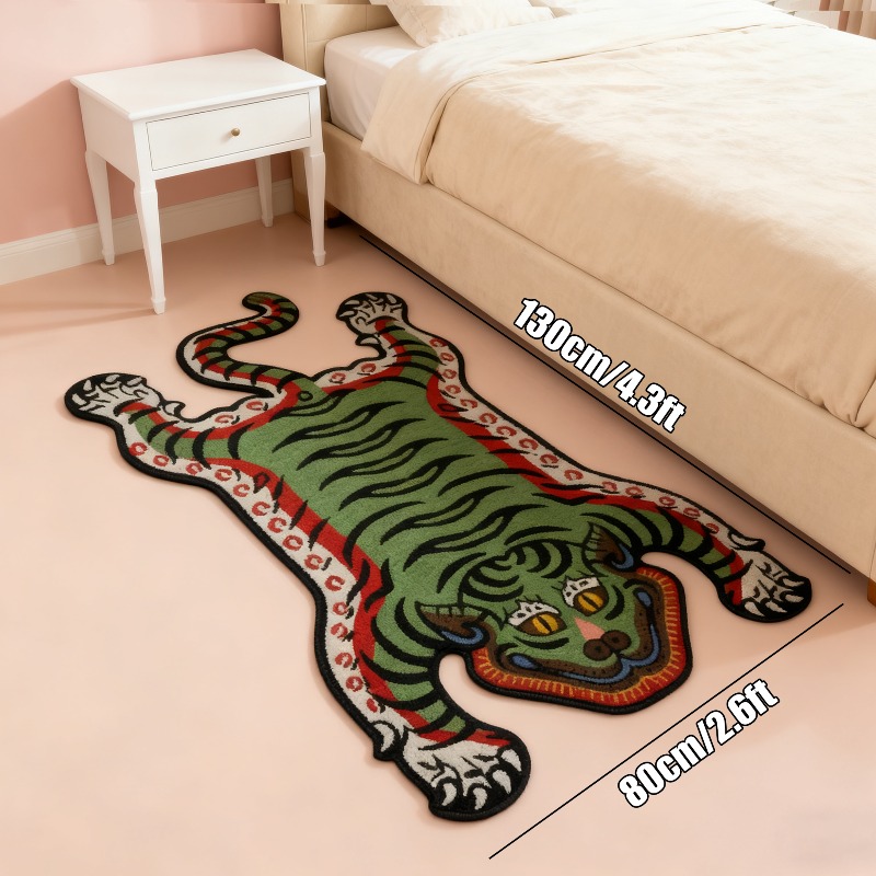 VIKAMA Tiger Pattern Rug Non-s - огляд і ціна Coffee Equipment At Home