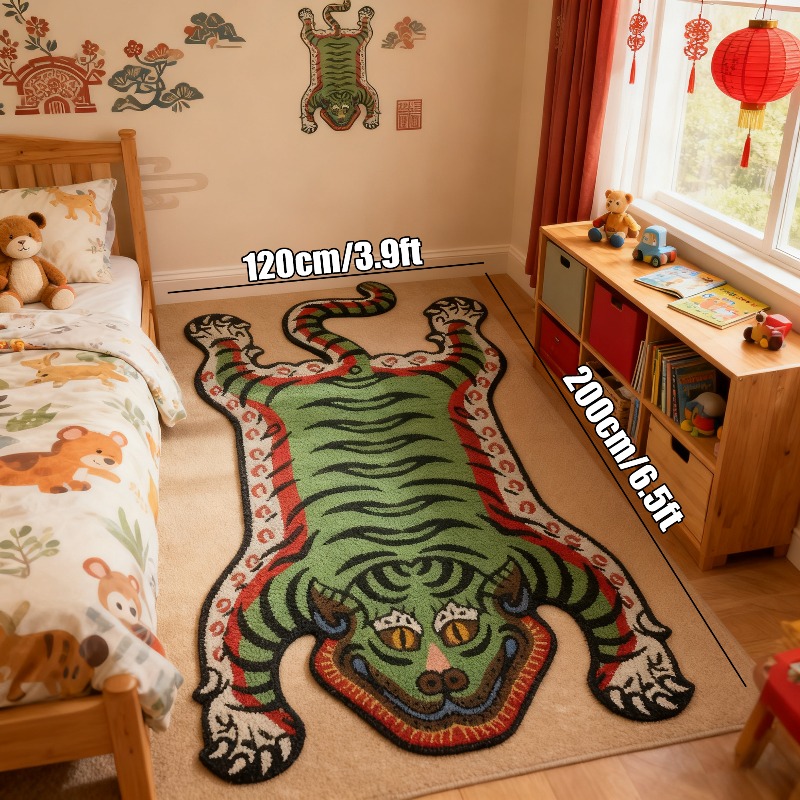VIKAMA Tiger Pattern Rug Non-s - огляд і ціна Coffee Equipment At Home