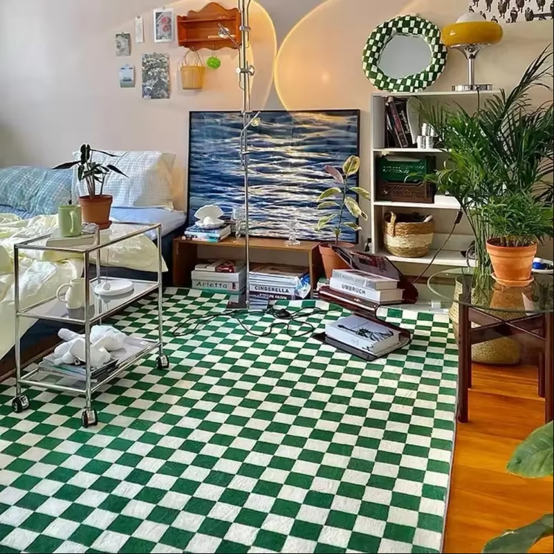 VIKAMA Checkerboard Carpet Liv - огляд і ціна Coffee Equipment At Home