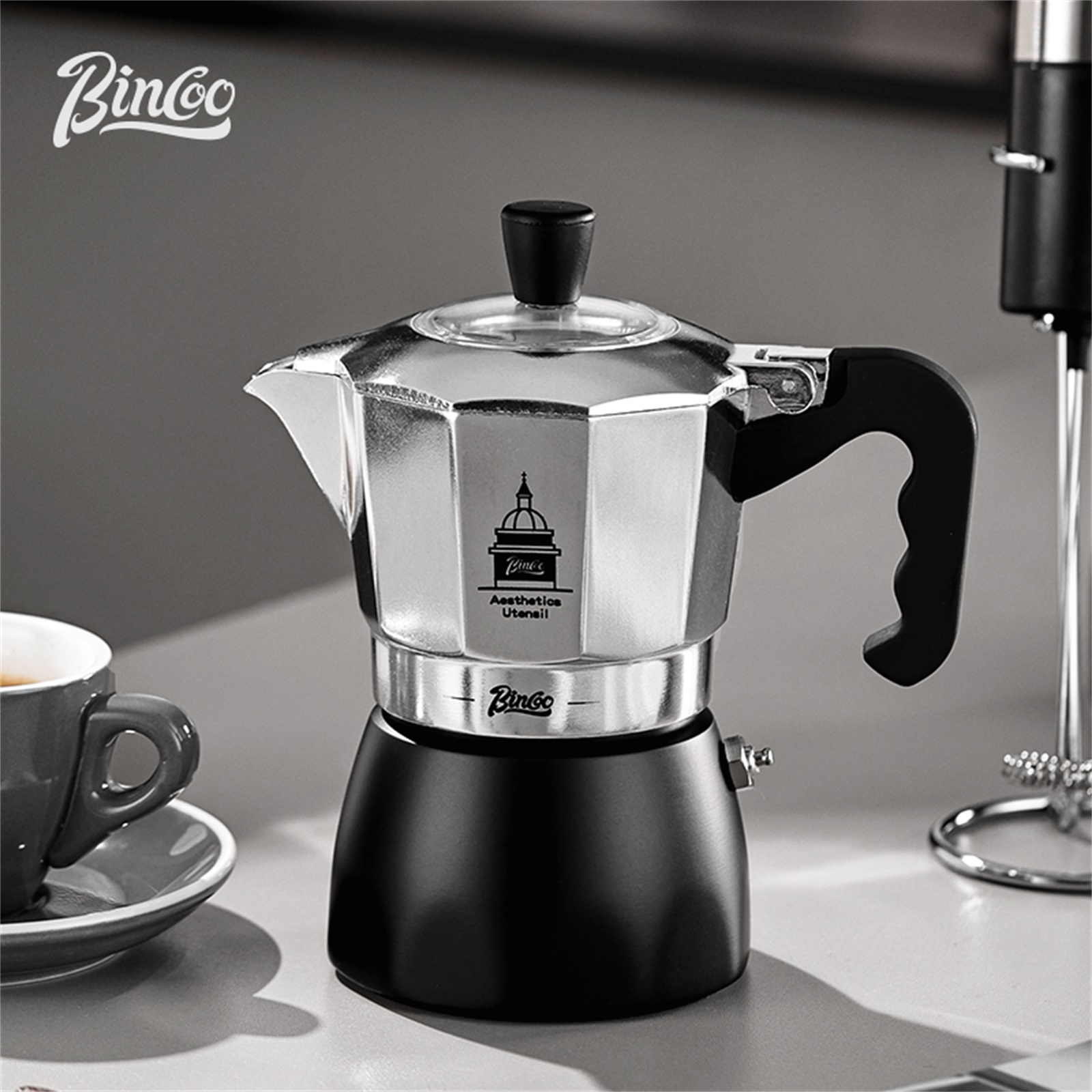 BINCOO Double Valve Moka Pot，E - огляд і ціна Coffee Equipment At Home