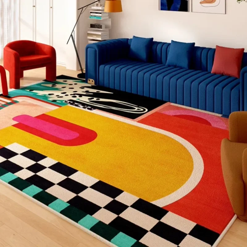 Living Room Carpet Art Irregul - огляд і ціна Coffee Equipment At Home