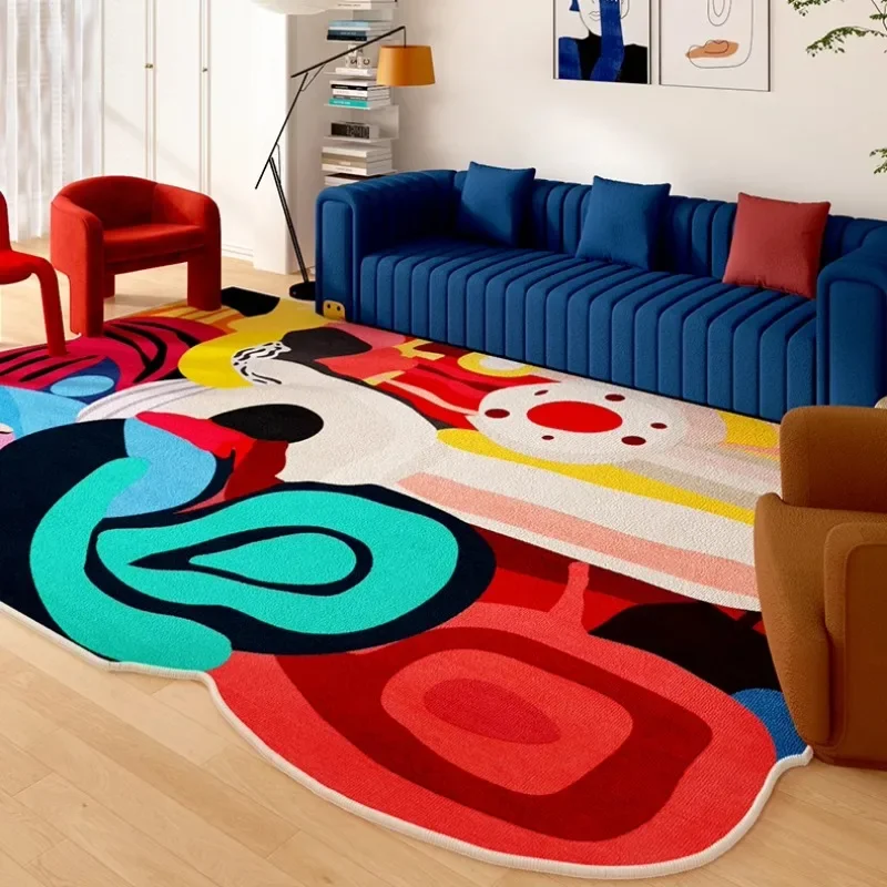 Living Room Carpet Art Irregul - огляд і ціна Coffee Equipment At Home