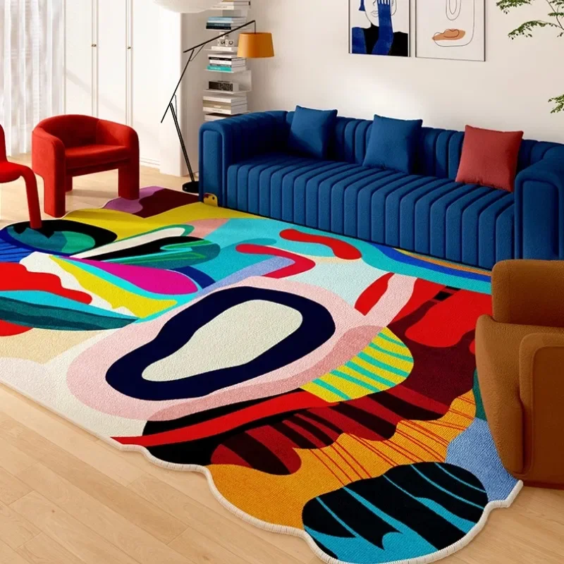 Living Room Carpet Art Irregul - огляд і ціна Coffee Equipment At Home
