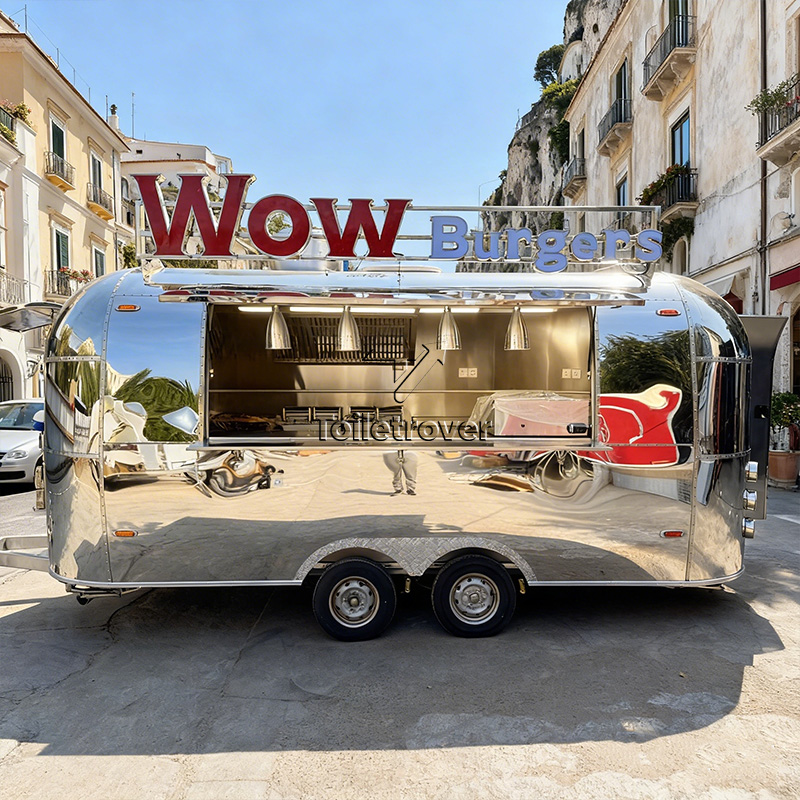 Stainless Steel Food Trailer F - огляд і ціна Coffee Equipment China