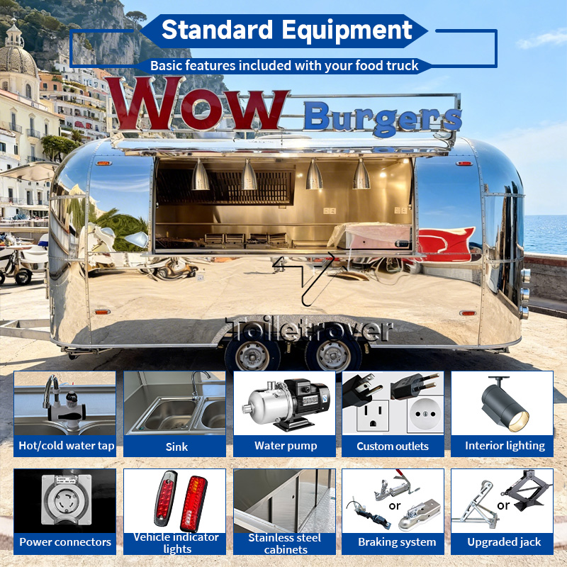 Stainless Steel Food Trailer F - огляд і ціна Coffee Equipment China