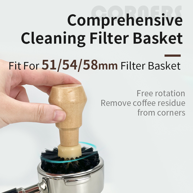 Coffee Brush Cleaner Solid Woo - огляд і ціна Coffee Equipment At Home