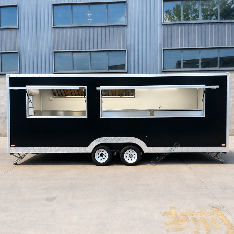 Mobile Food Trailer Fully Equi - огляд і ціна Coffee Equipment For Business