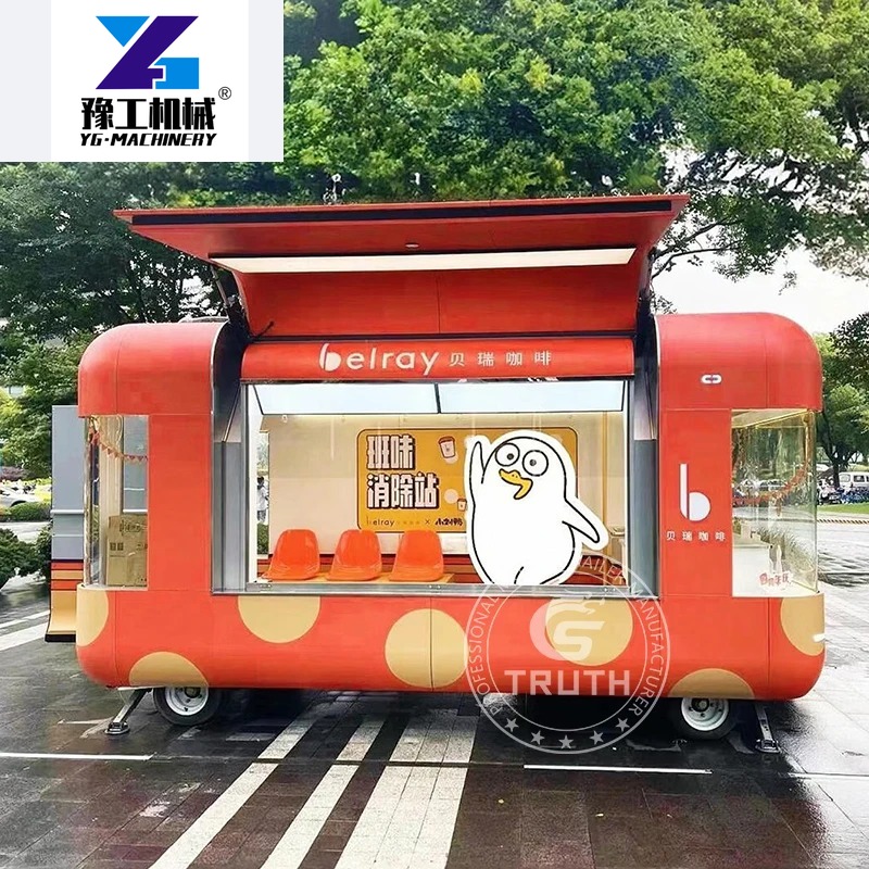 Customized China Food Trailers - огляд і ціна Coffee Equipment China