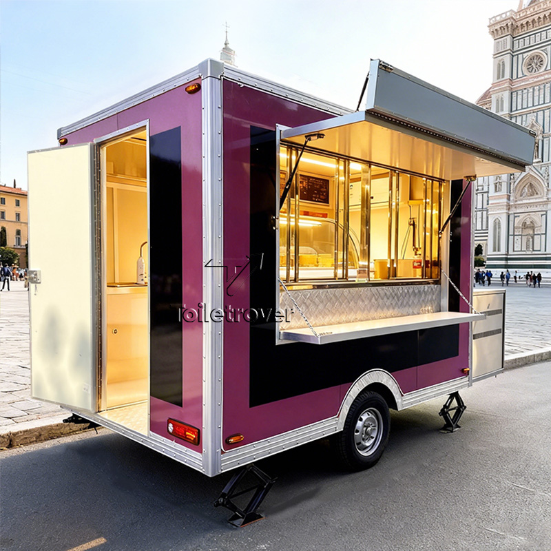 Outdoor Mobile Food Truck Trai - огляд і ціна Coffee Equipment China